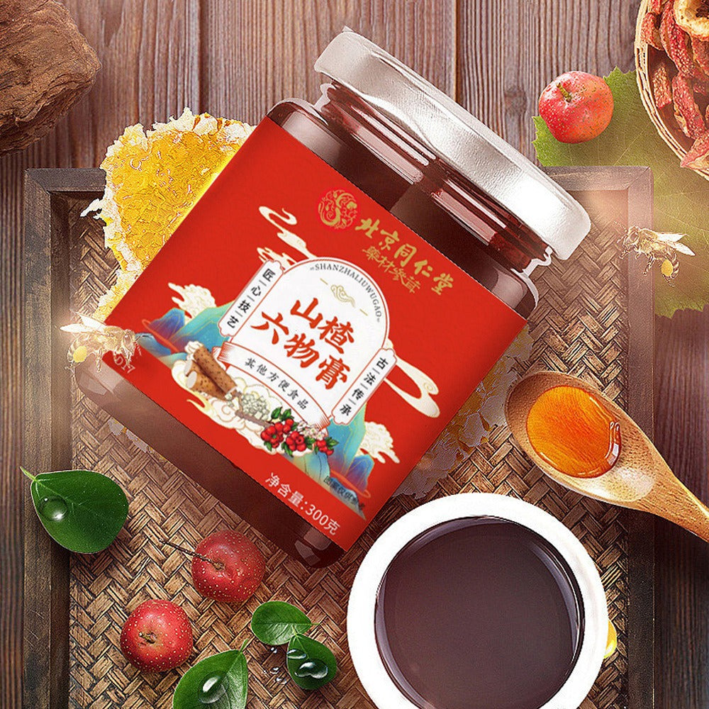 TongRenTang Shan Zha Liu Wu Gao Hawthorn Honey Jam 300g