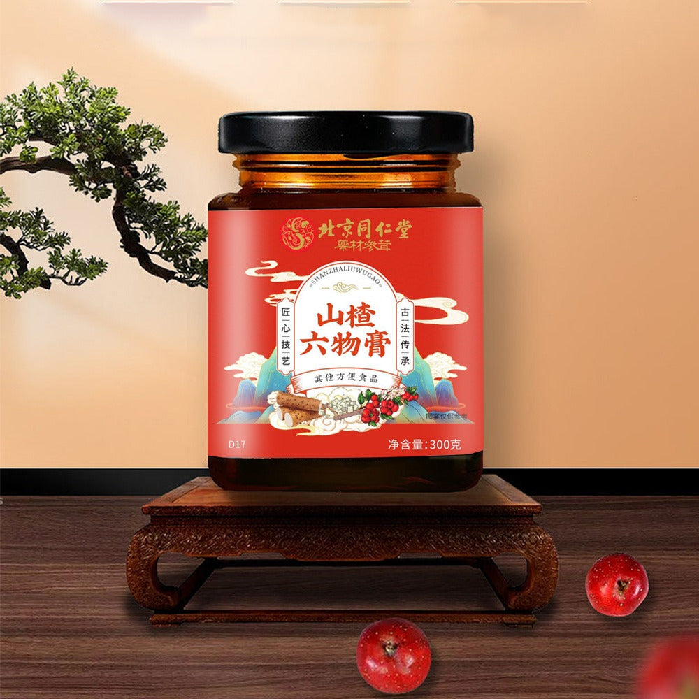 TongRenTang Shan Zha Liu Wu Gao Hawthorn Honey Jam 300g