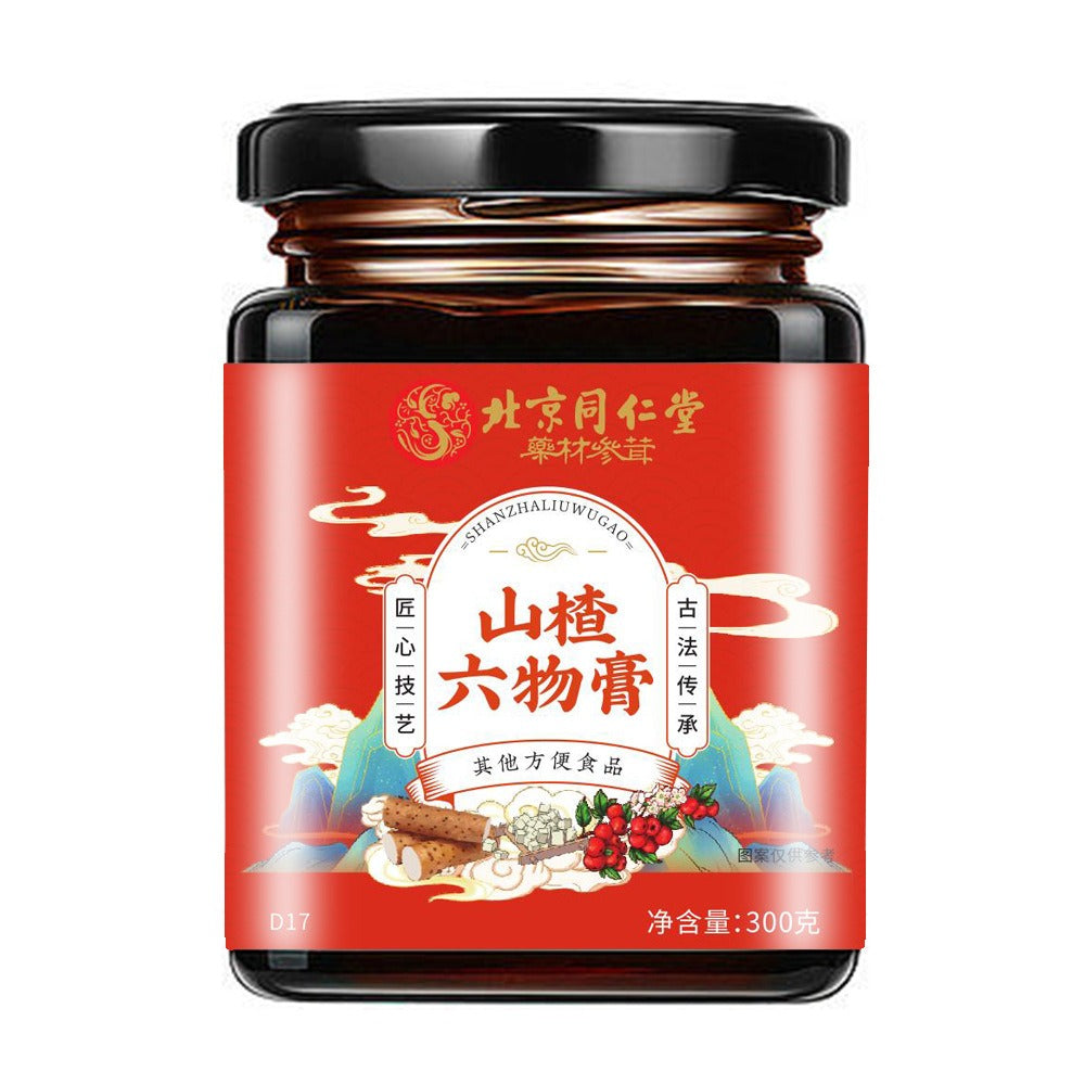 TongRenTang Shan Zha Liu Wu Gao Hawthorn Honey Jam 300g