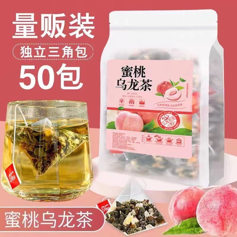 惠民堂 蜜桃乌龙茶 水果茶 养颜茶 50茶包 175克