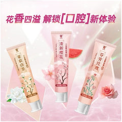 SanJin Watermelon Frost Toothpaste Cherry Blossom Flavor 100g