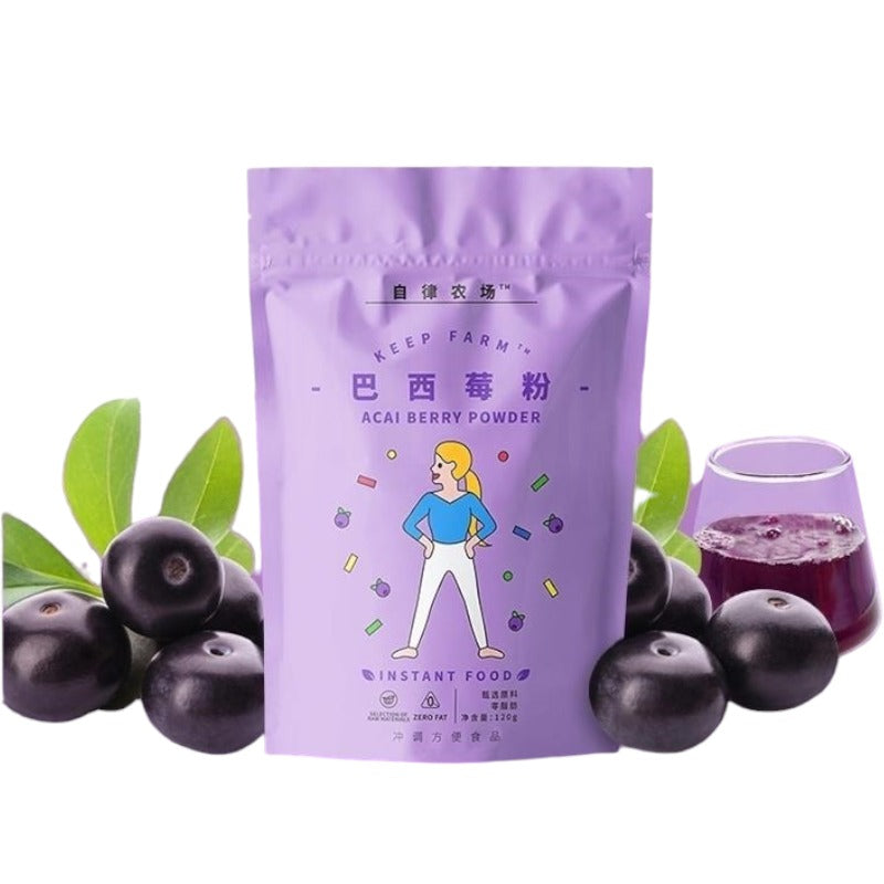 Keep Farm Acai Berry Powder From Nature Instant Food 120g BaXiMei