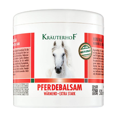 Germany Krauterhof Pferdebalsam 500ml Horse Chestnut Balm Warmend Extra Stark Massage Cream